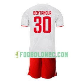 Juventus BENTANCUR 30 Børn Udebanesæt 2019/20 Kortærmet (+ Korte bukser)